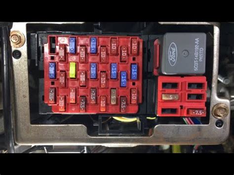 crown victoria fuse box youtube